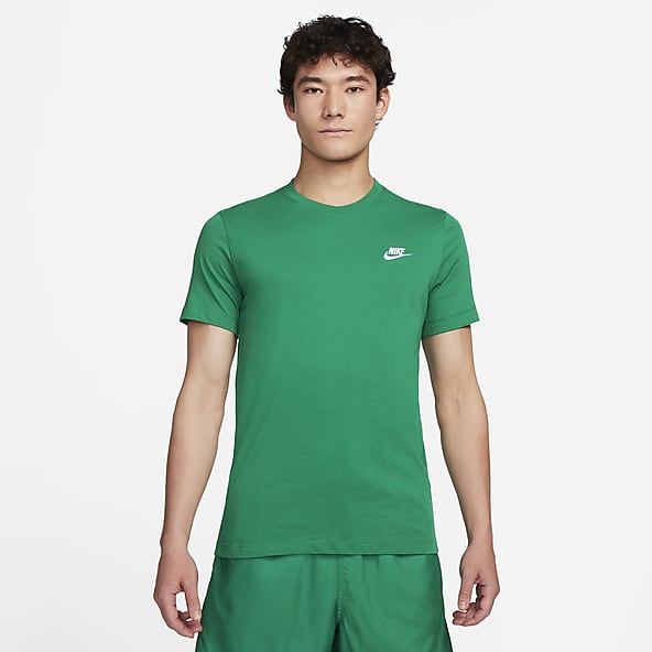 Green Tops T Shirts. Nike IE